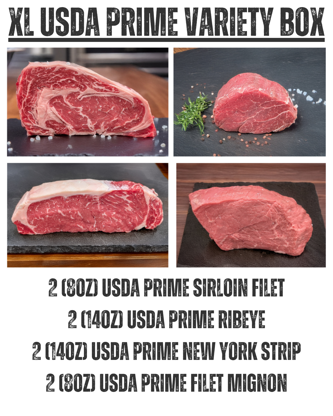 XL USDA Prime Variety Box