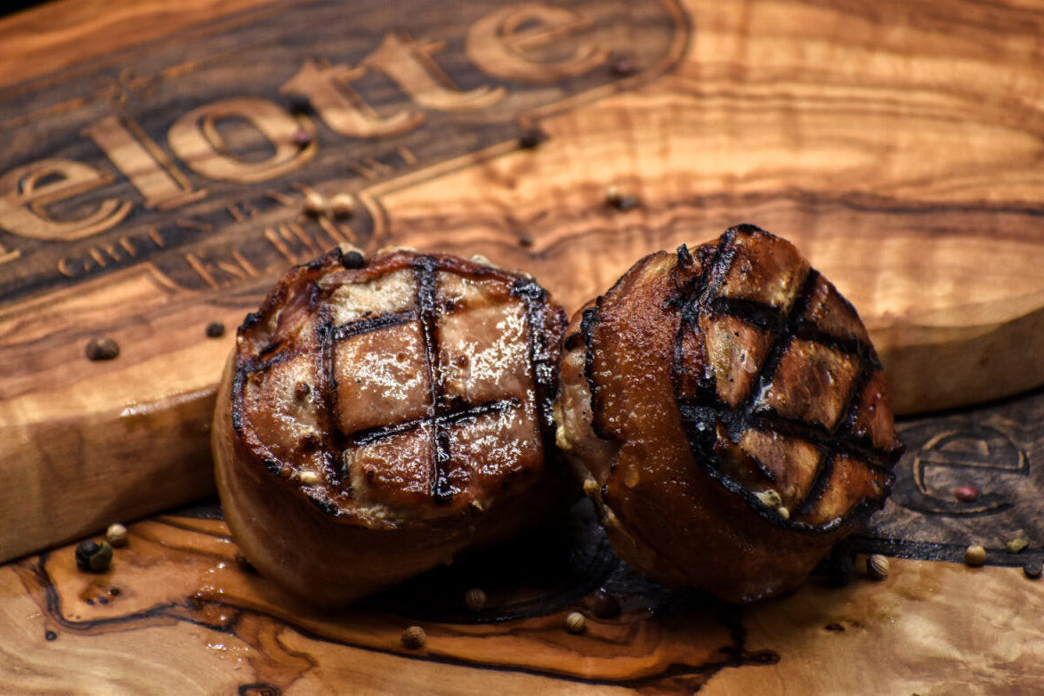 Bacon Wrapped Pork Tenderloin (4 count) – Melotte Meats
