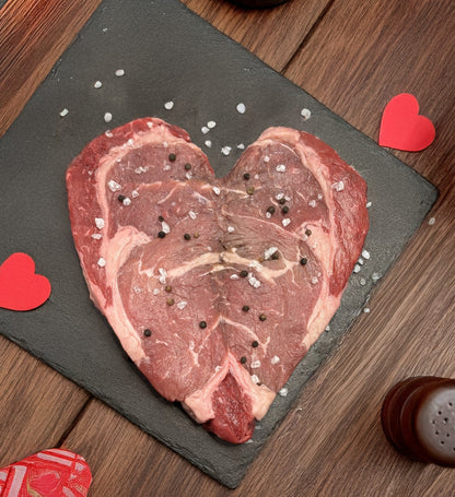 Valentines Day Special: Heart-Shaped Ribeyes (2 count)