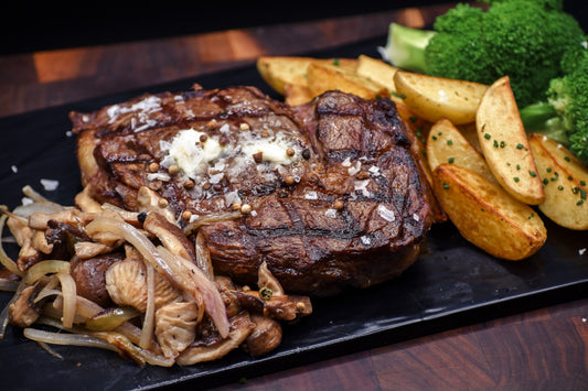 Premium Angus Boneless Ribeye (4 count)